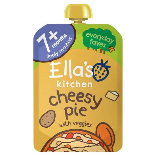 Ella's kitchen Cheesy Pie with Veggies 7+ Months 130g