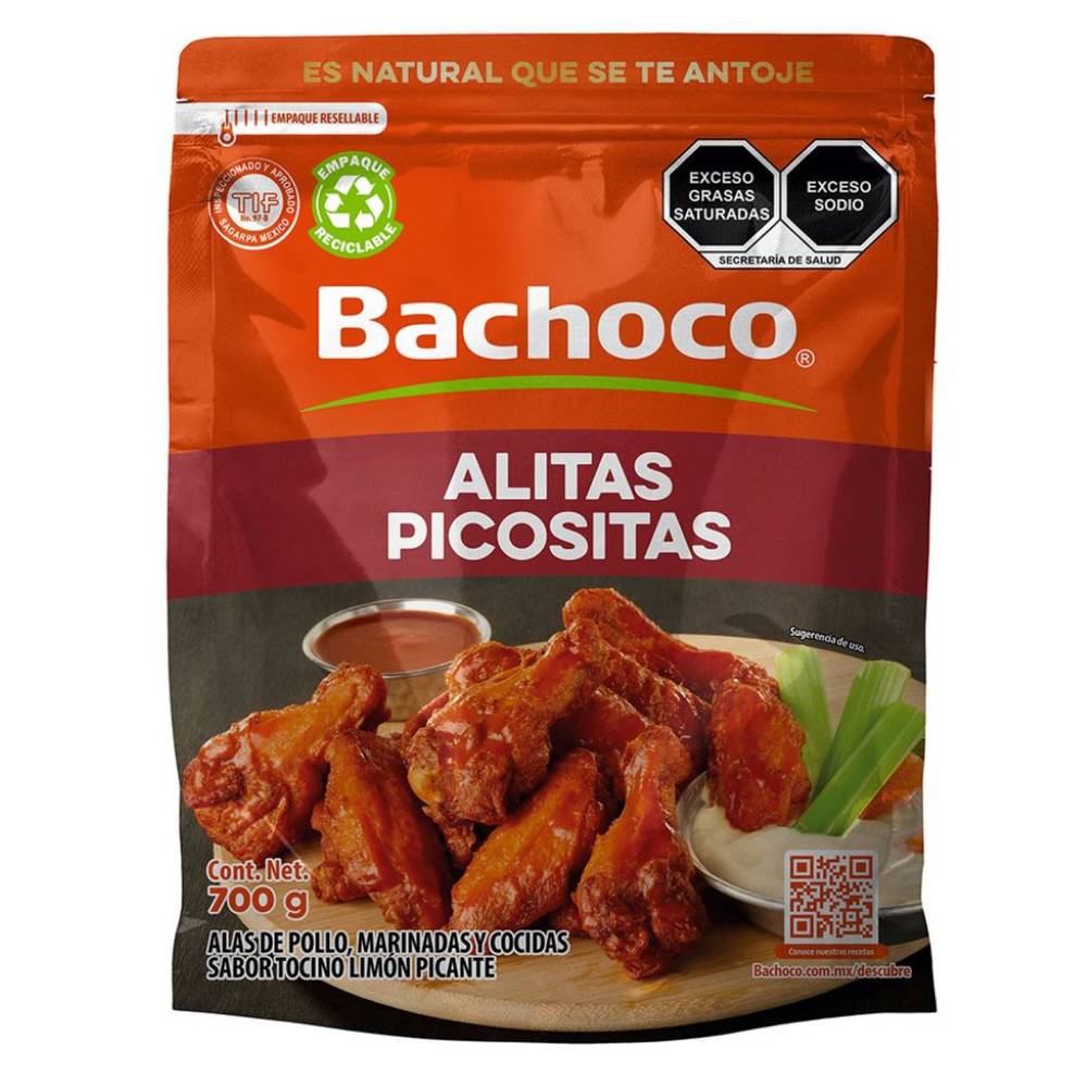 Bachoco · Alitas picositas (700 g)