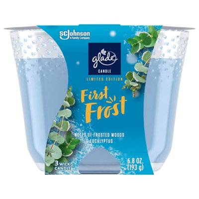 Glade 3 Wick Candle First Frost 6.8 Oz. - 6.8 Oz