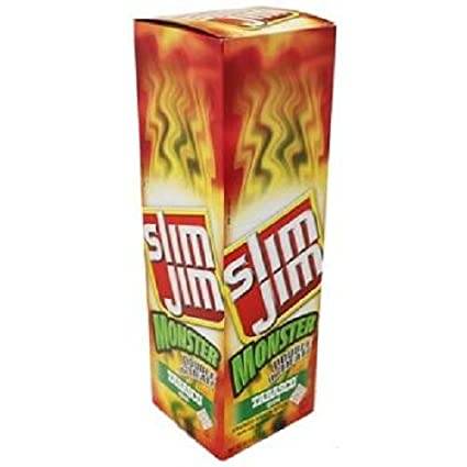Slim Jim Monster Tabasco Spiced Stick- 18 In A Pack