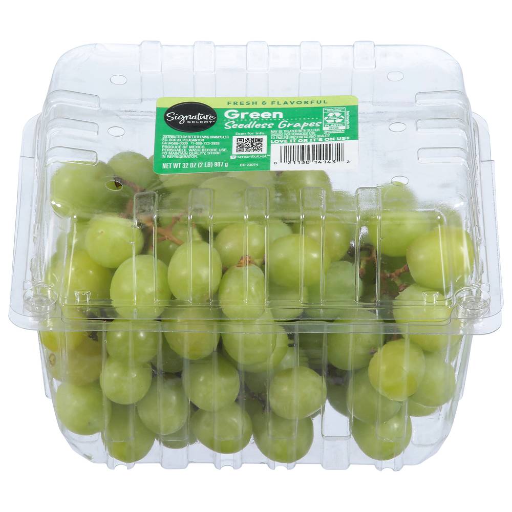 Signature Select Green Seedless Grapes