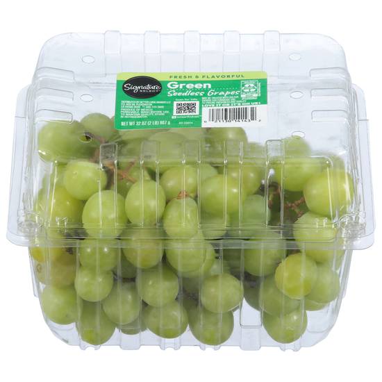 Signature Select Green Seedless Grapes