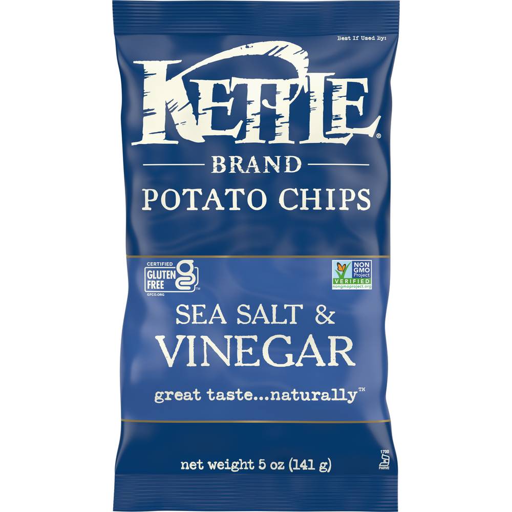 Kettle Brand Sea Salt & Vinegar Flavored Potato Chips (5 oz)