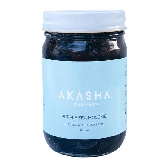 Akasha Superfoods Purple Sea Moss Gel