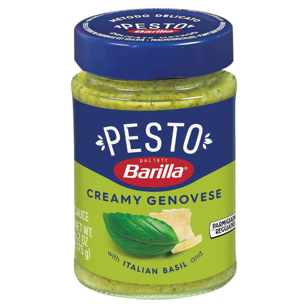 Barilla Creamy Genovese Pesto With With Italian Basil (6.2 oz)