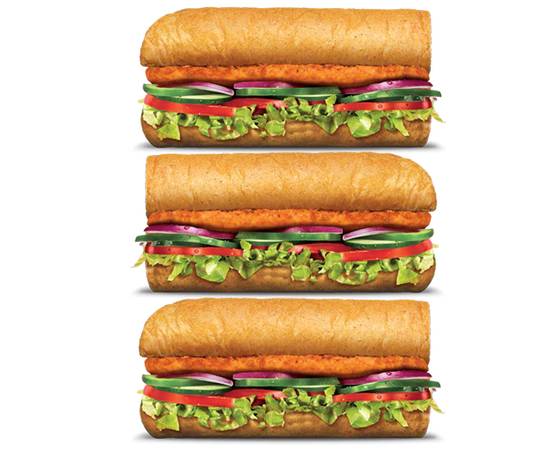 3x2 en Sub de Pollo Empanizado