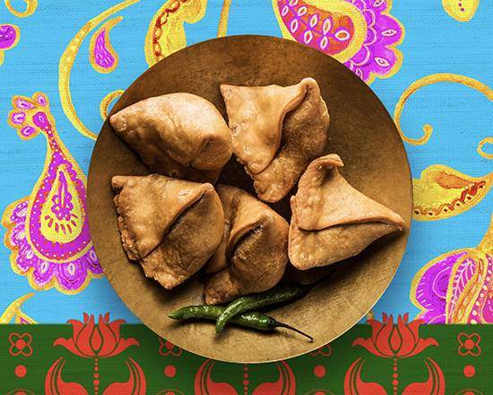 Order Vegetable Samosa food online from Tikka Taj store, Carlsbad on bringmethat.com