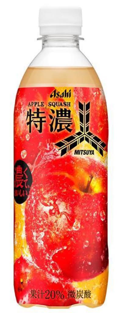 三ツ矢サイダー 特濃アップルスカッシュ (500mL)
