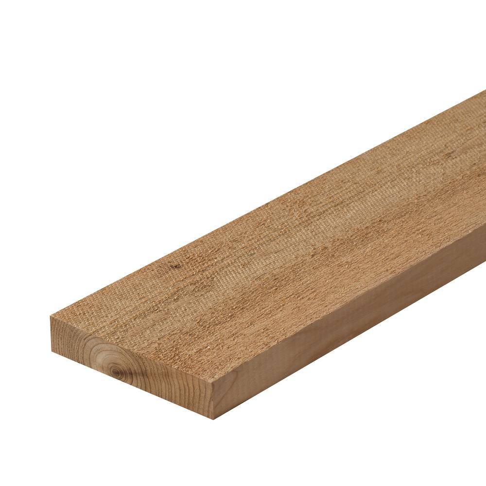 RELIABILT 1-in x 4-in x 8-ft S1S2E Cedar Board | CD10408