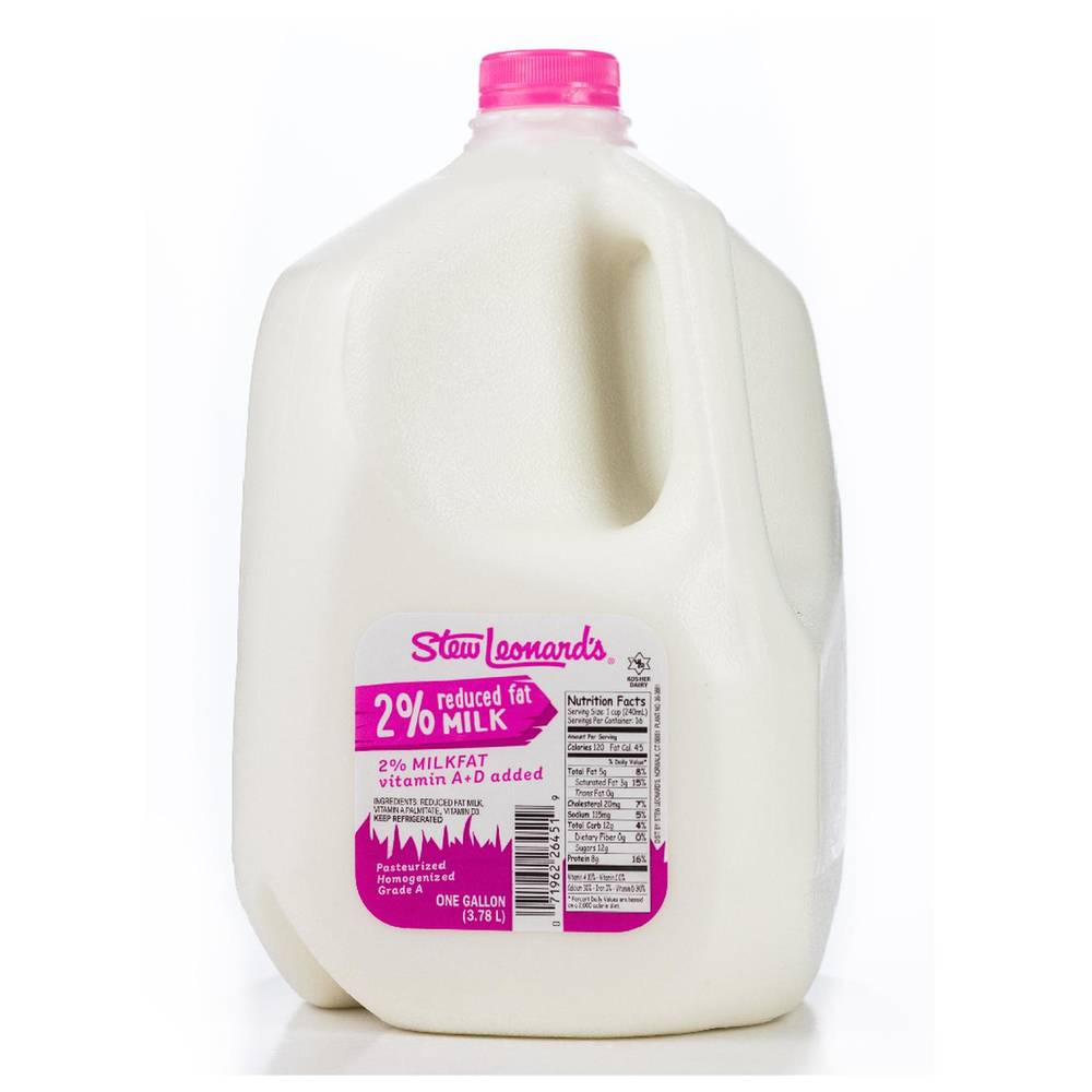Stew Leonard's 2% Milk (128 fl oz)