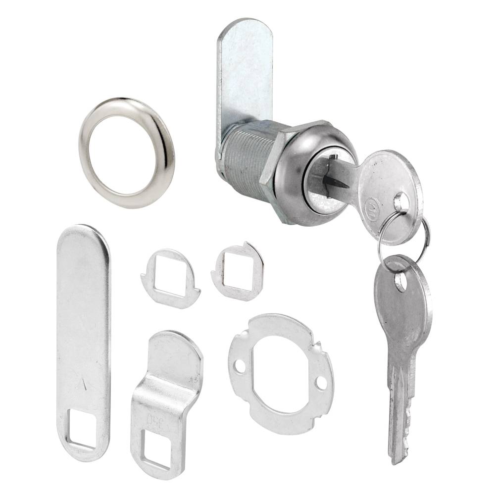 RELIABILT Chrome Steel Cabinet/Drawer Lock | U 9943-L