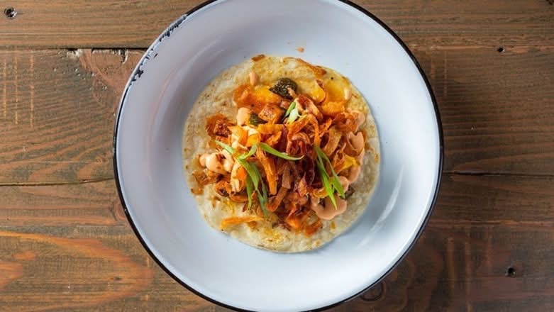 Potato and Poblano Taco