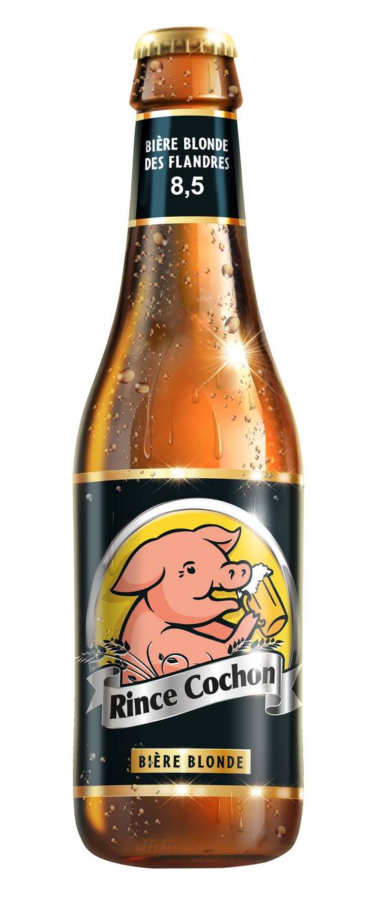 Rince Cochon - Bière blonde (330 ml)