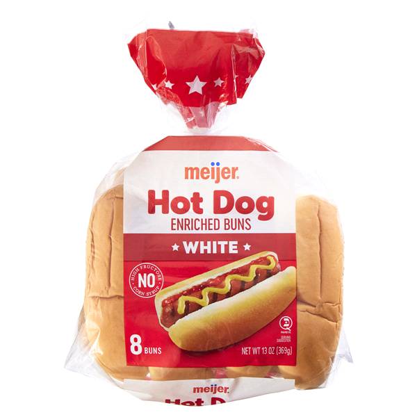 Meijer Hot Dog Buns (13 oz, 8 ct)