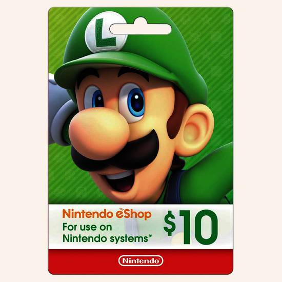 Canada Nintendo Switch Eshop $10