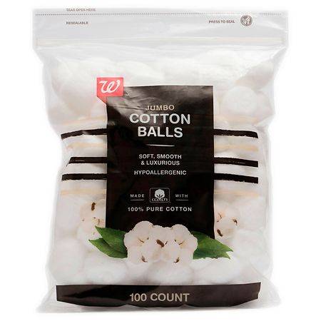 Walgreens Jumbo Cotton Balls (100 ct)