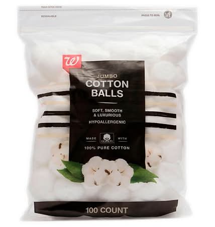 Walgreens Jumbo Cotton Balls (100 ct)