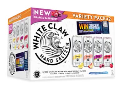 White Claw Spiked Sparkling Water Variety Pack No. 2 Cans - 12-12 Fl. Oz.