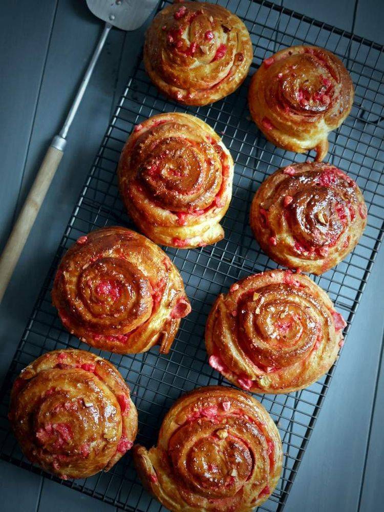 Briochettes feuilletés pralinés