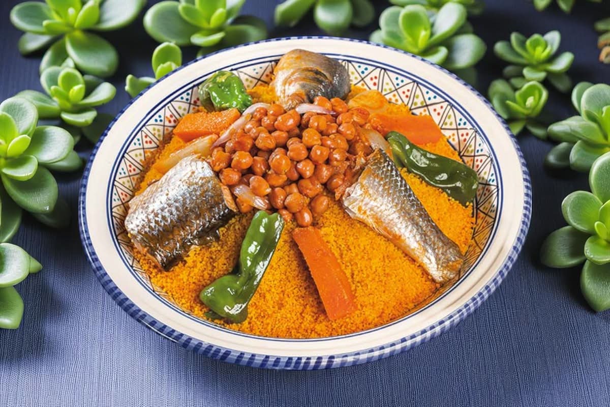 🐟 🥔 Couscous au Poisson & Légumes