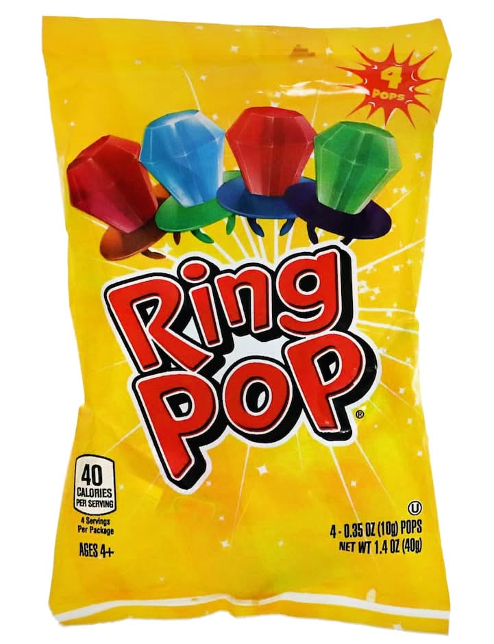 Topps Ring Pop (4 ct)