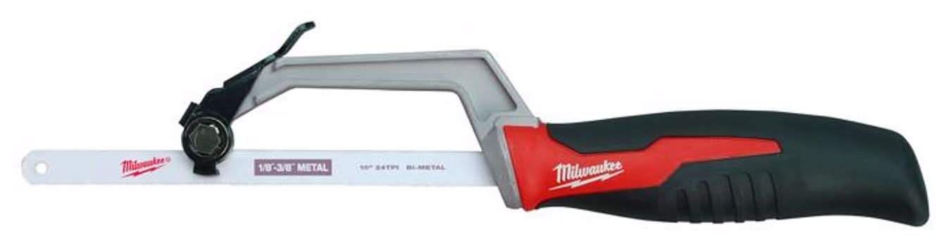 Milwaukee 10 In. Bi-Metal Adjustable Hacksaw Black/Red 1 Pc