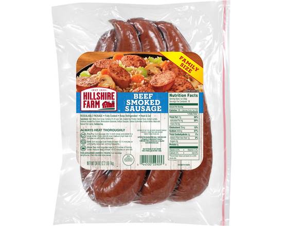 Hillshire Farm · Beef Smoked Sausage (36 oz)