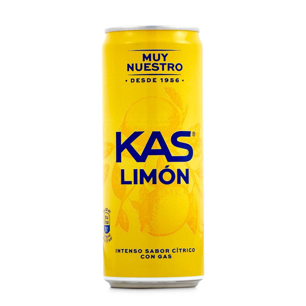 Refresco De Limón Kas Lata 33 Cl