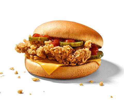 Cheese Crunch Burger