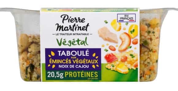 Martinet Taboule Aux Eminces Vegetaux Noix De Cajou 250G