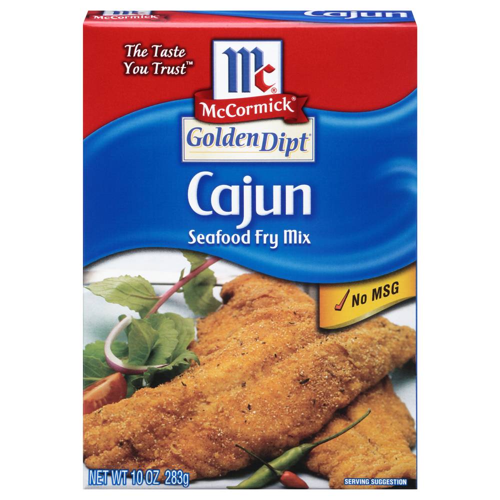 McCormick Golden Dipt Cajun Seafood Fry Mix (10 oz)