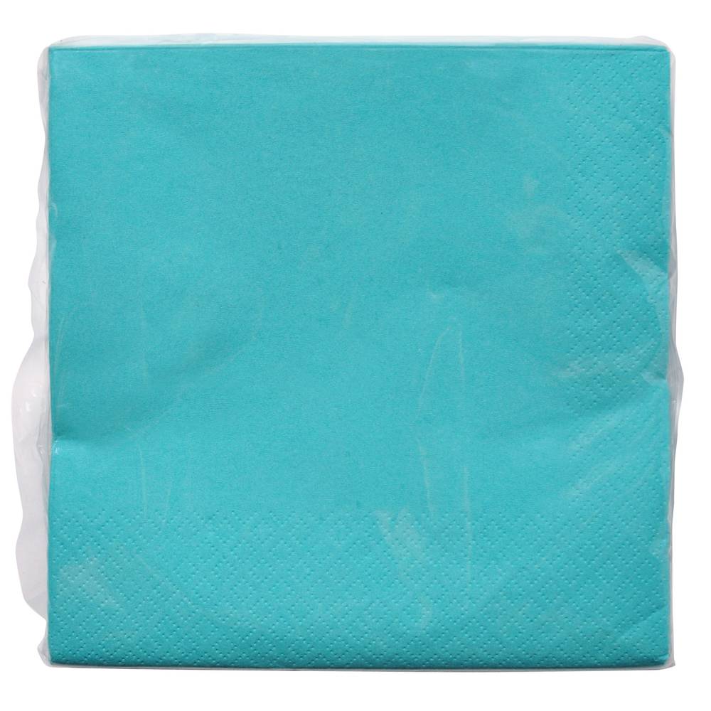 Luncheon Napkins 2 Ply - Aqua Blue, x30