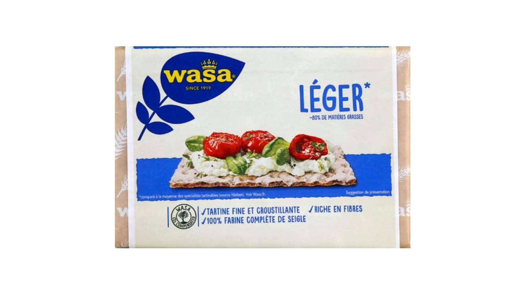 Wasa - Tartine croustillante au seigle fin et délicat (270g)