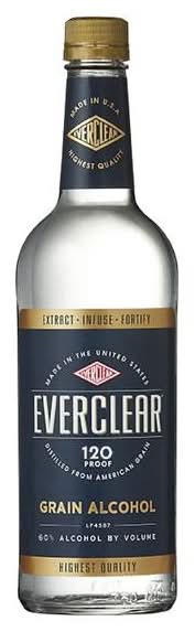 Everclear 120 Proof Grain Liquor (750 ml)