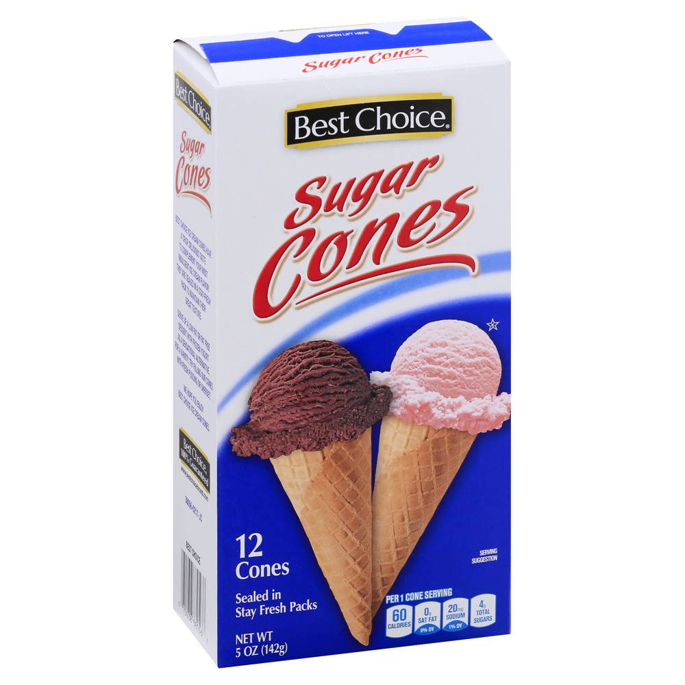 Best Choice Sugar Cones (5.3 oz)