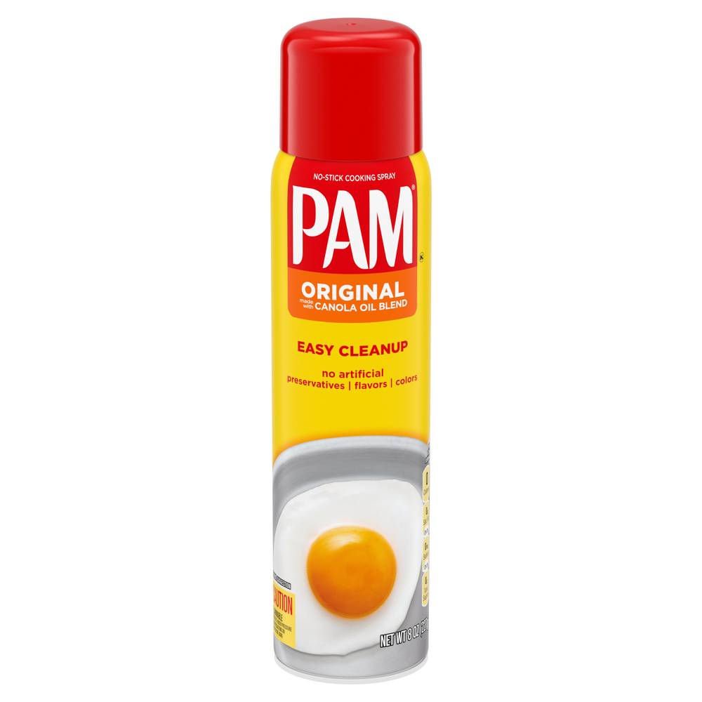 Pam No-Stick Original Cooking Spray (8 oz)