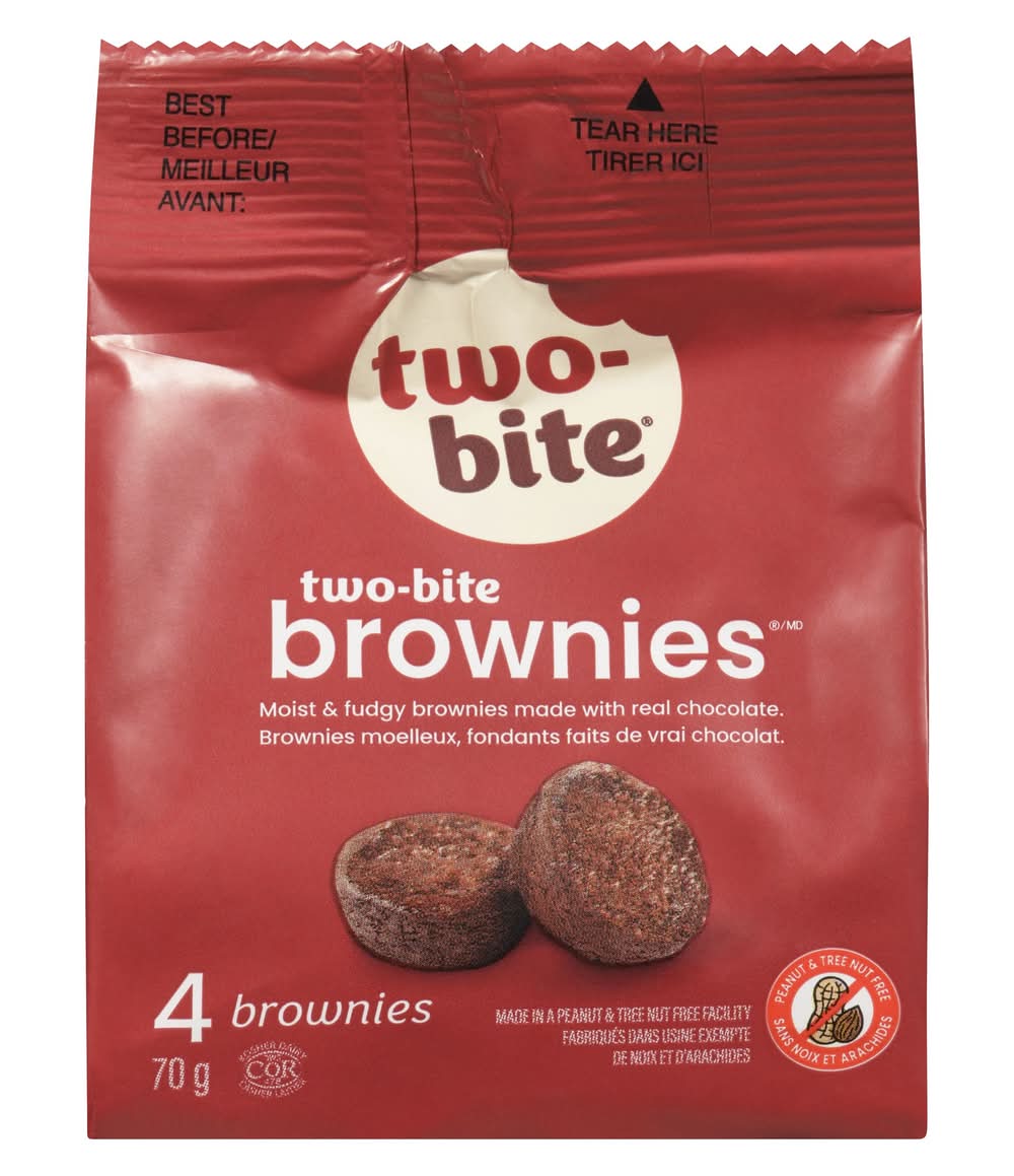 The Worthy Crumb Pastry Co Two-Bite Brownies (70 g)