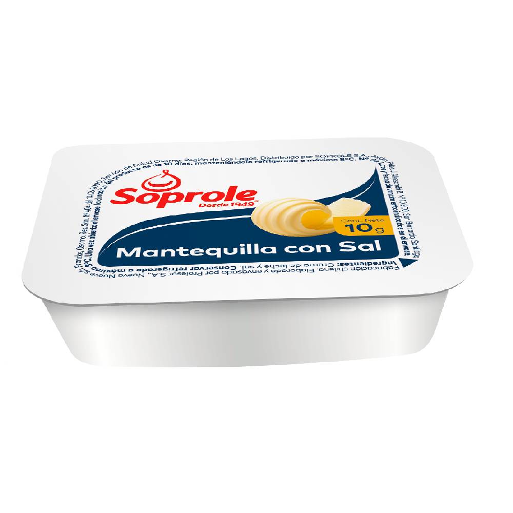 MANTEQUILLA MINI POTE SOPROLE 10 GRS