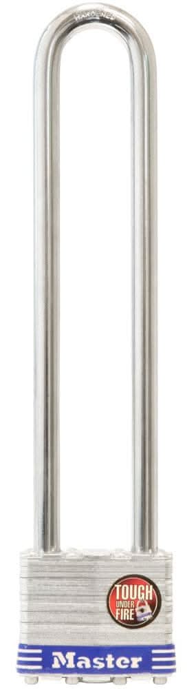 Master Lock Outdoor Keyed Padlock, 1-3/4-in Wide x 5-3/4-in Shackle