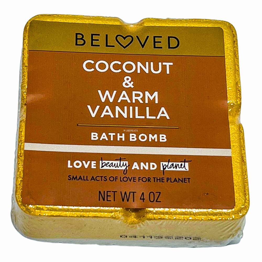 Beloved Coconut & Warm Vanilla Bath Bomb - 1ct/4oz