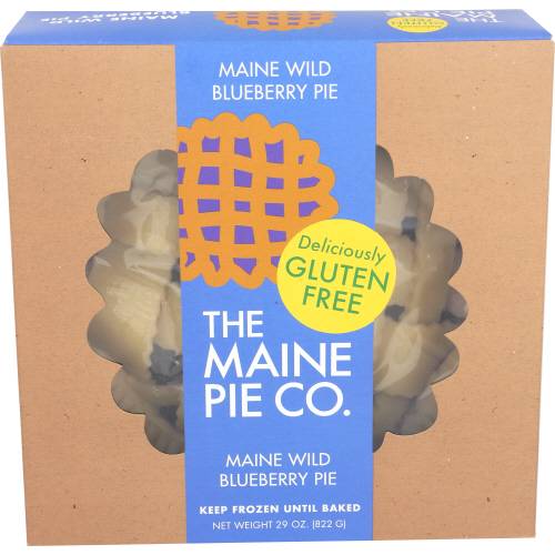 The Maine Pie Co Deliciously Gluten Free Maine Wild Blueberry Pie