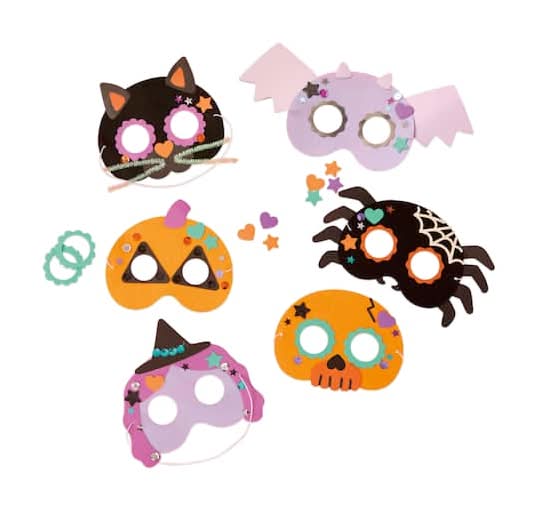 Halloween Felt Mask Group Kit By Creatology