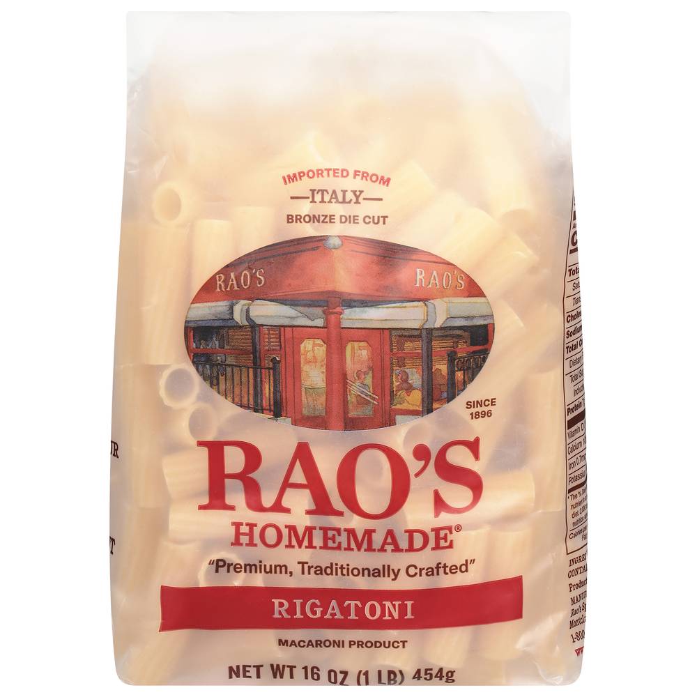 Rao's Homemade Rigatoni Dry Pasta (1 lbs)