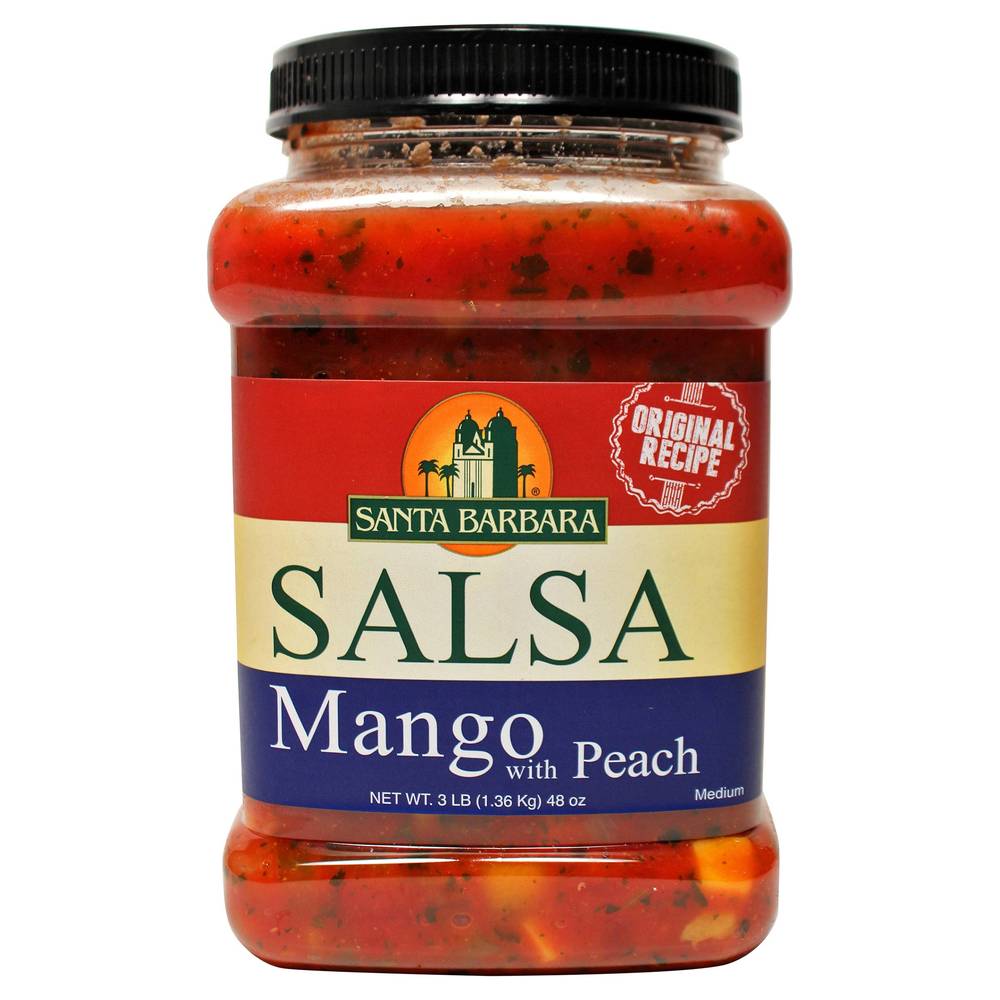 Santa Barbara Mango With Peach Salsa