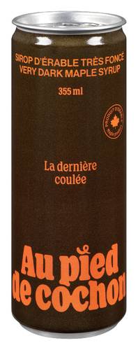 Pied De Cochon Sirop D'Érable Très Foncé 355 Ml / Pied Cochon Maple Syrup Very Dark 355 ml