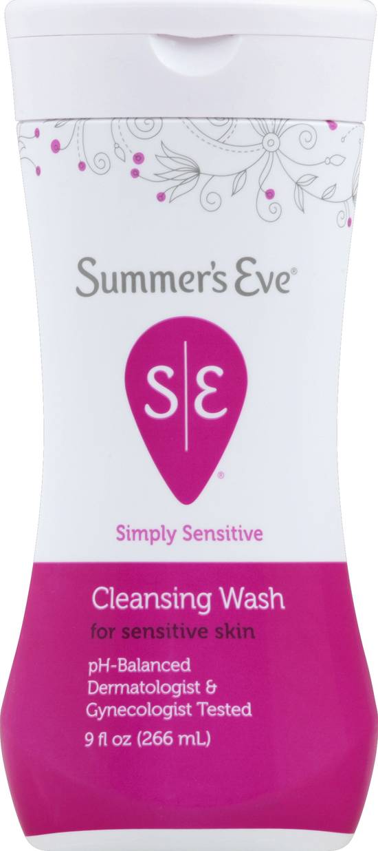 Summer's Eve Simply Sensitive Daily Cleansing Wash
