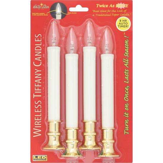 Order Brite Star Wireless Tiffany Candles, 10 in. food online from Cvs store, LODI on bringmethat.com