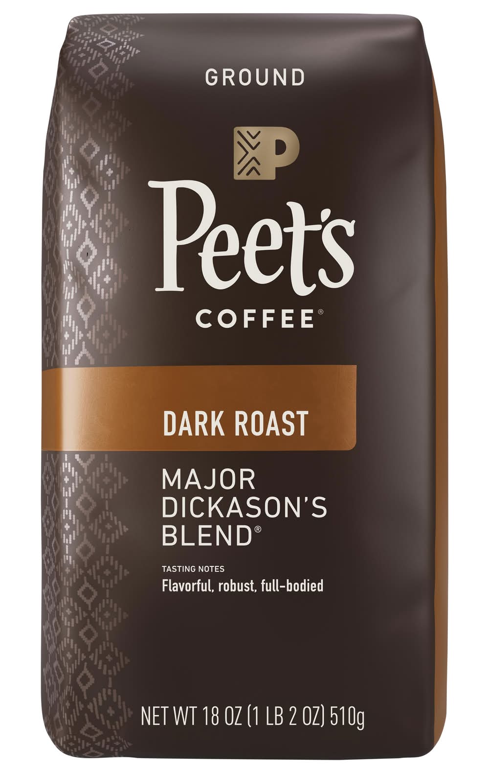 Peet's Coffee Major Dickason's Blend Dark Roast Ground (18 oz)