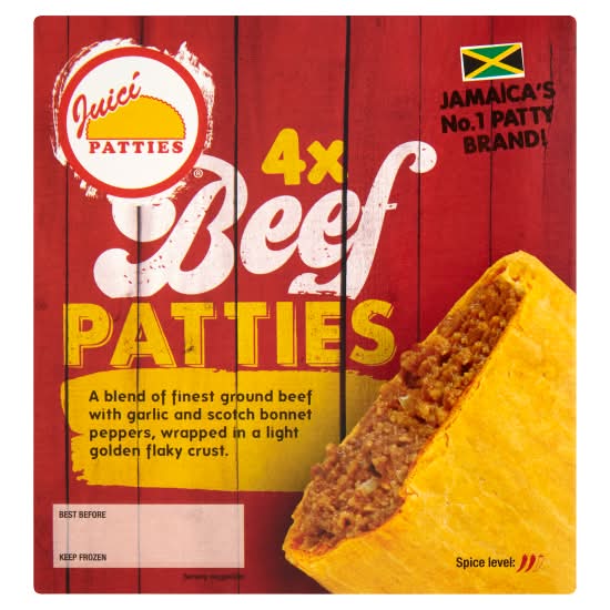 Juici Patties Beef Patties (4 pack)