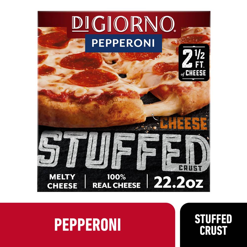 Digiorno Pepperoni Pizza With Cheese Stuffed Crust